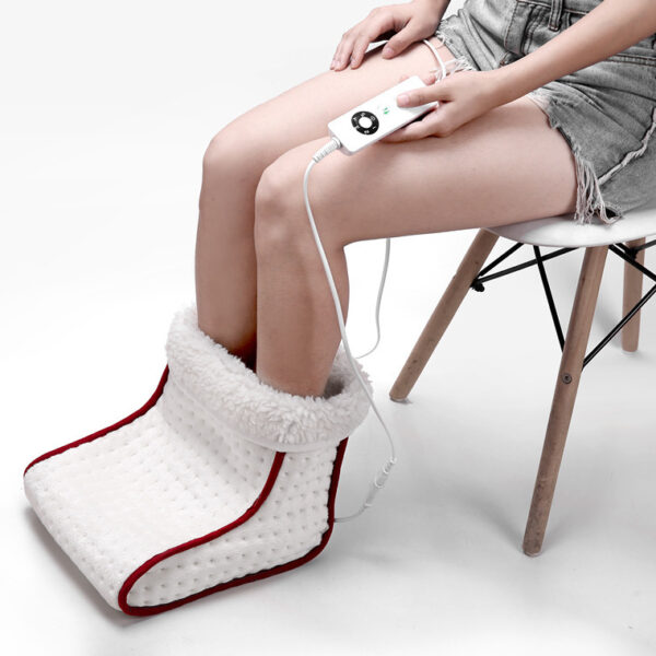 Office Bedroom Plug-in Electric Heating Feet-warming Pad