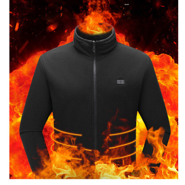New Winter Smart Charging And Heating Jacket
