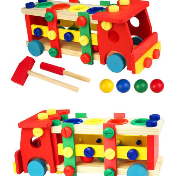 Car engineering nut car toy