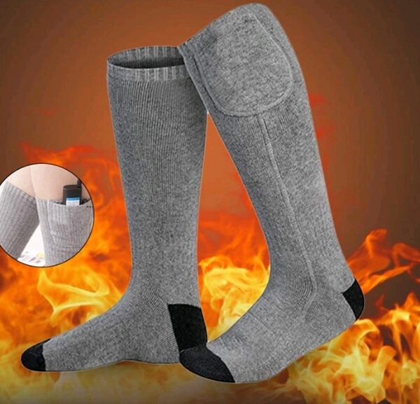 Electric socks standard charging thermostat lithium battery heating socks can wash cold winter warm heat socks