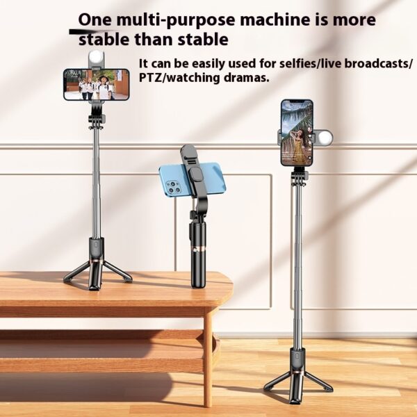 Selfie Stick Camera Bluetooth Floor Tripod