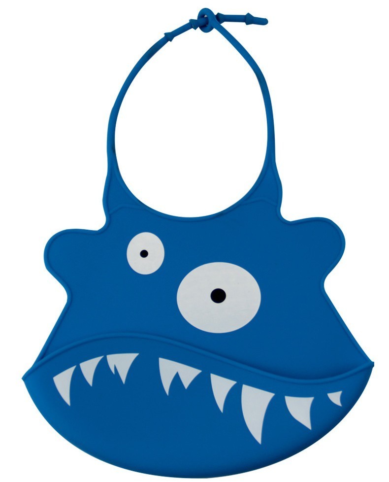 new design Baby bibs waterproof silicone feeding baby saliva towel