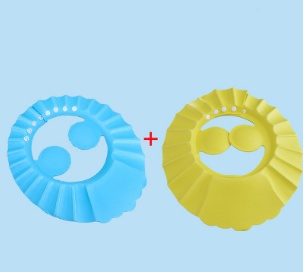 2-Pack Baby Shower Cap Bath Visor