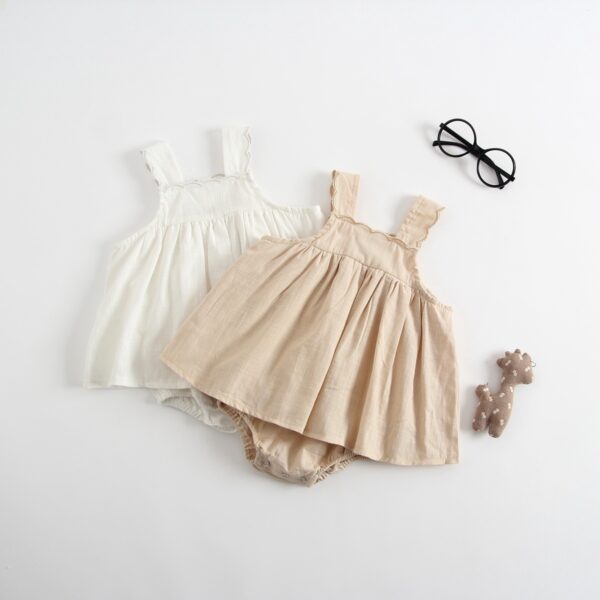 Baby Romper Princess Dress Baby Jumpsuits Dress Suspenders