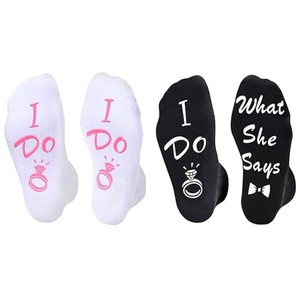 Cotton Couple Ring Mid-calf Socks | FREE SHIPPING