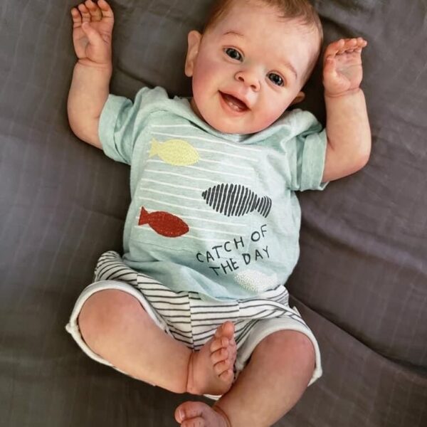 Simulation Baby Rebirth Doll Little Boy