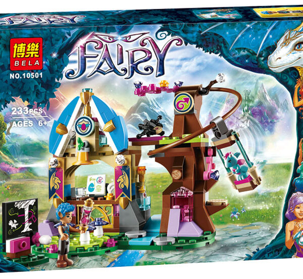 Elf Series Girl 41173 Dragon School Assembled Building Blocks Girls Toys