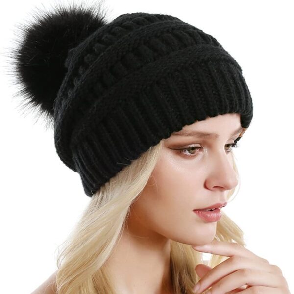Knitted Casual Beanie Warm Winter Hat