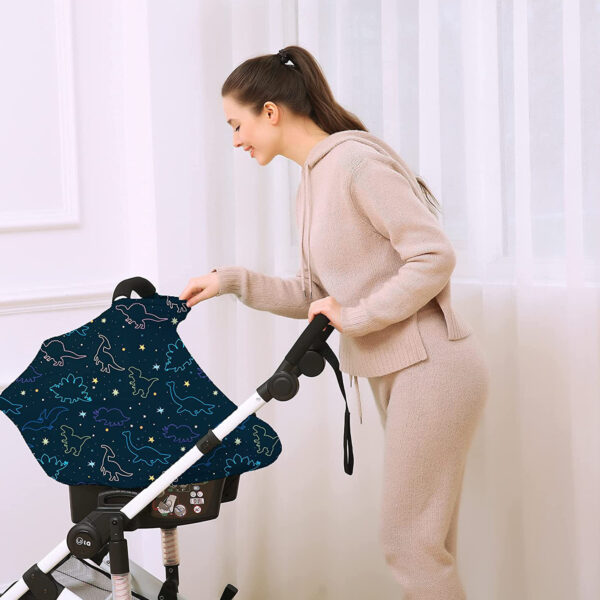 Multifunctional Baby Feeding Nursing Towel Safety Windproof Seat Visor