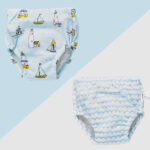 Cotton Baby Training Gauze Diaper Pants