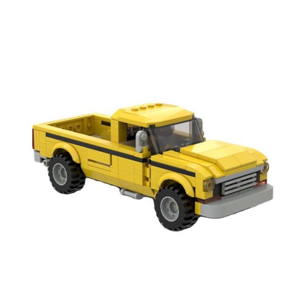 Building Blocks Compatible With 552779 1978 Ford F-250 Model Boy Toys