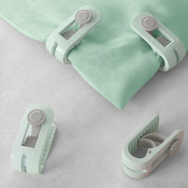 Blanket Clip Holder Non-slip Plastic Buckle Accessory Serrated Anti-skid High Elasticity Clip Cover Duvet Sheet Fixer