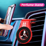 Perfume Universal Air Vent Paddle Rotation Magnetic Stand Car Phone Holder