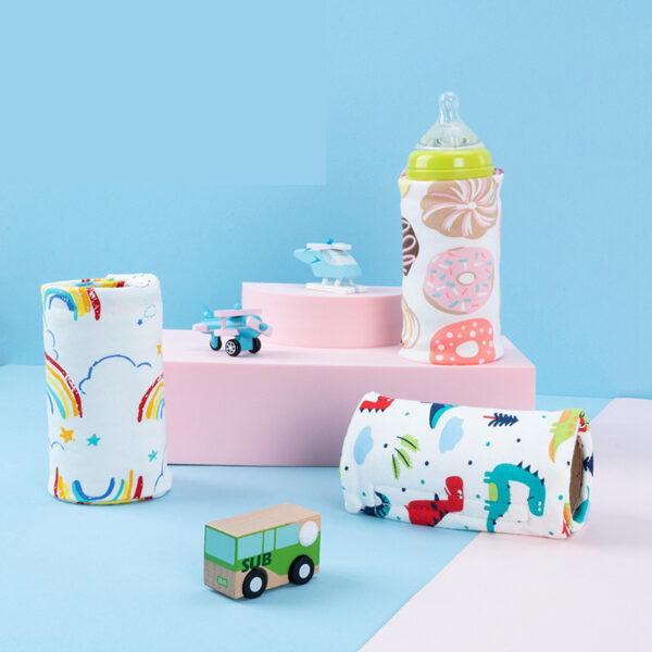 USB Milk Water Warmer Travel Stroller Insulated Bag Portable