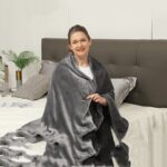 Heating Cover Cold-proof Warm Cloak Fleece-lined