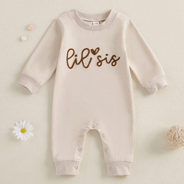 ALLURA Baby Jumpsuit Baby Girl Simple Onesie