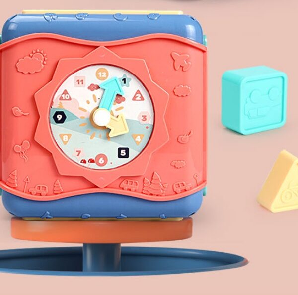 Six-Sided Box Of Baby Toys