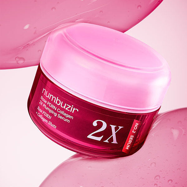 numbuzin No.2 Rose PDRN Collagen 2X Plumping Serum 30ml For Glass Skin Korean Skincare, Korean Cosmetics, K-Beauty