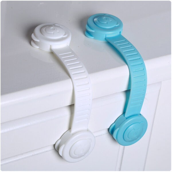 Children's Cabinet Door Lock Bendable Baby Multifunctional Safety Lock