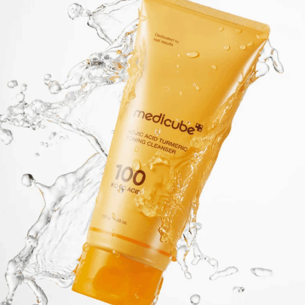 medicube Kojic Acid Turmeric Toning Cleanser 120g, Korean Skincare, K-Beauty