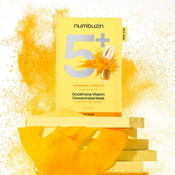 numbuzin No.5+ Glutathione Vitamin Concentrated Mask