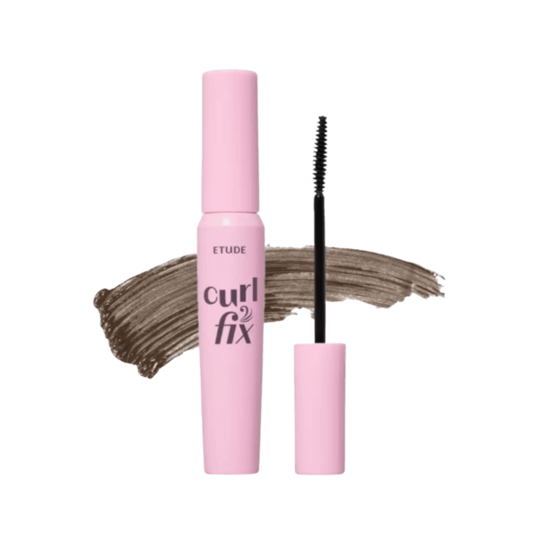 Etude House Curl Fix Mascara 8g - 03. GrayBrown For Glass Skin Korean Skincare, Korean Cosmetics, K-Beauty