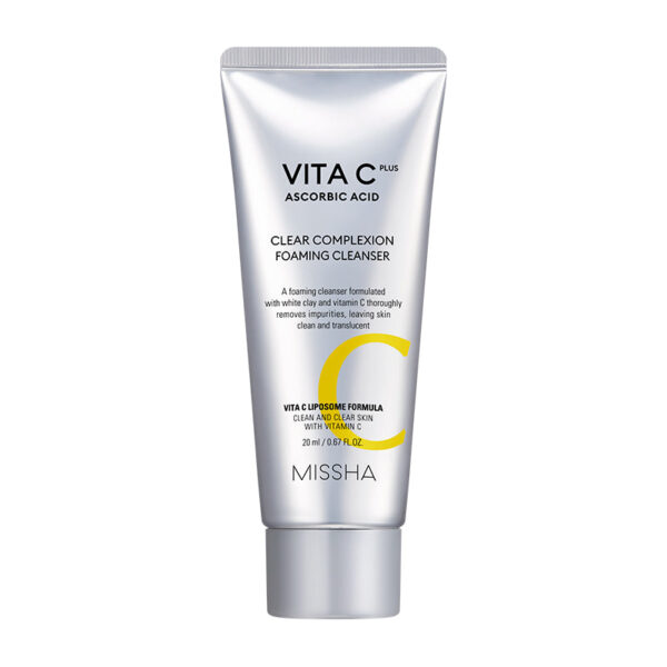 MISSHA Vita C Plus Clear Complexion Foaming Cleanser 120ml