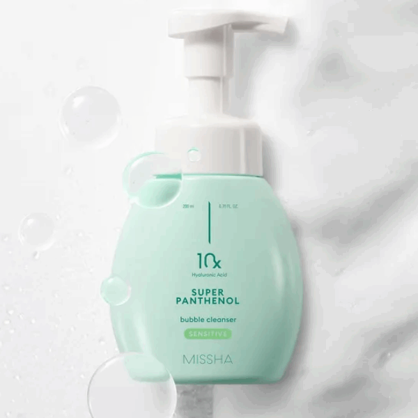 MISSHA Super Panthenol Bubble Cleanser 200ml - Sensitive