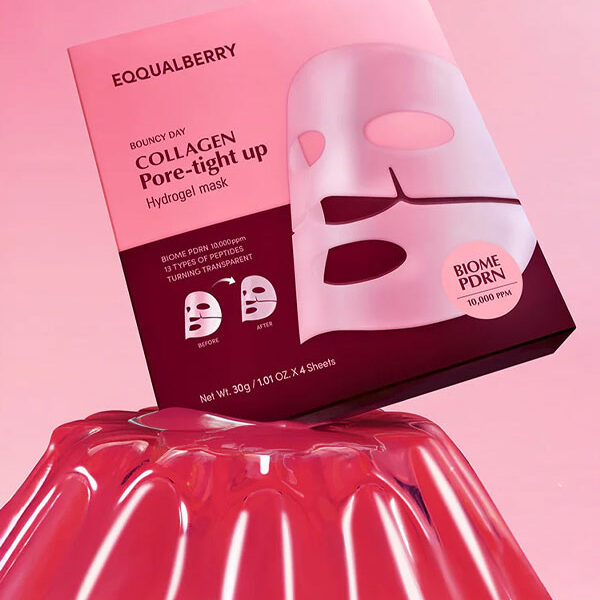 Eqqualberry Collagen Pore-tight up Hydrogel Mask