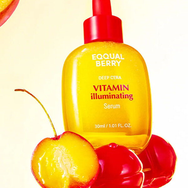 Eqqualberry Vitamin Illuminating Serum 30ml For Glass Skin Korean Skincare, Korean Cosmetics, K-Beauty