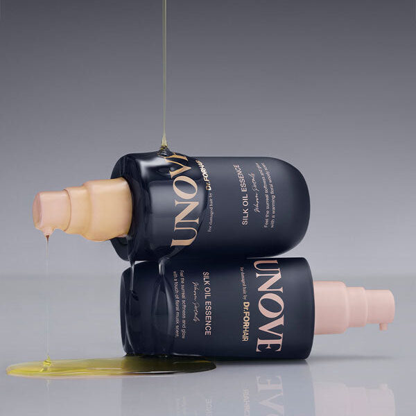 Unove Silk Oil Essence 70ml - Warm Petals