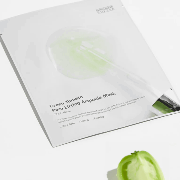 Sungboon Editor Green Tomato Pore Lifting Ampoule Mask 23g