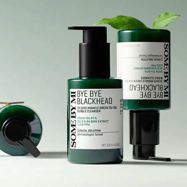SOME BY MI Bye Bye Blackhead 30 Days Miracle Green Tea Tox Bubble Cleanser 120g