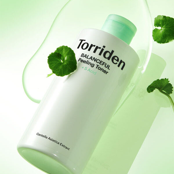Torriden Balanceful Cica Peeling Toner 250ml For Glass Skin Korean Skincare, Korean Cosmetics, K-Beauty