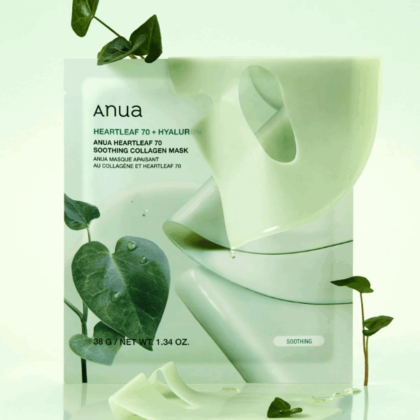 Anua Heartleaf 70 Soothing Collagen Mask 38g