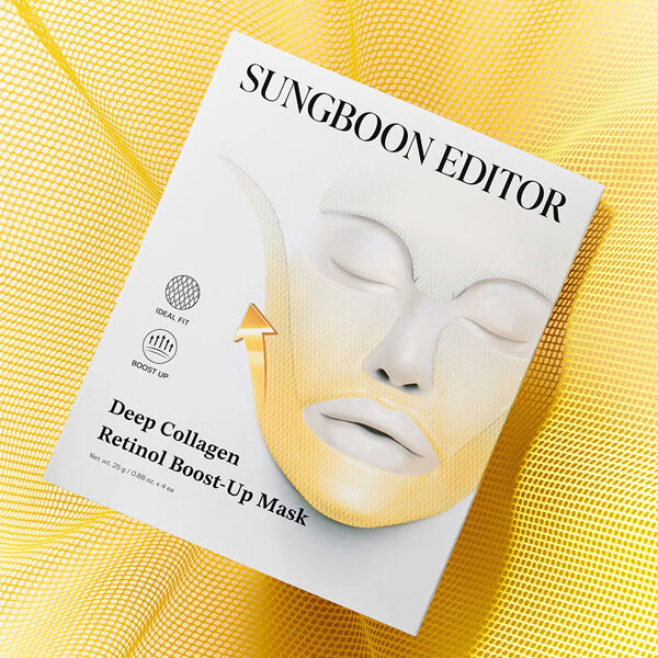 Sungboon Editor Deep Collagen Retinol Boost Up Mask Set 25g