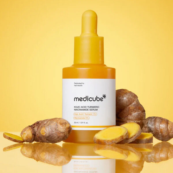 medicube Kojic Acid Turmeric Niacinamide Serum 30ml, Korean Skincare, K-Beauty