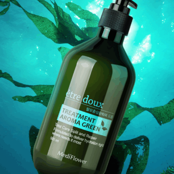 Medi Flower Etre doux Aroma Green Hair Treatment 500ml