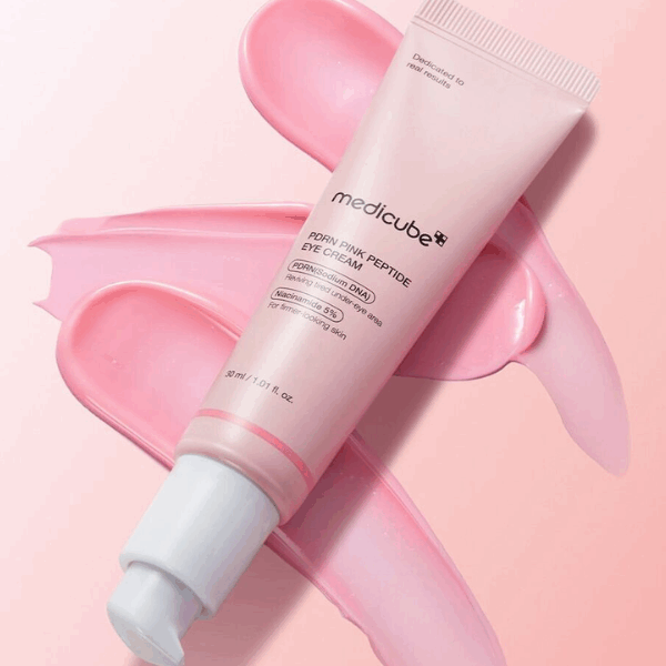 medicube PDRN Pink Peptide Eye Serum 30ml For Glass Skin Korean Skincare, Korean Cosmetics, K-Beauty
