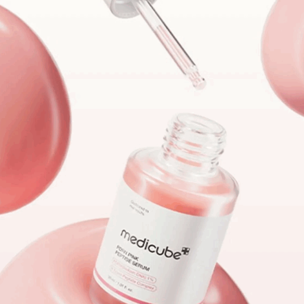 medicube PDRN Pink Peptide Serum 30ml For Glass Skin Korean Skincare, Korean Cosmetics, K-Beauty