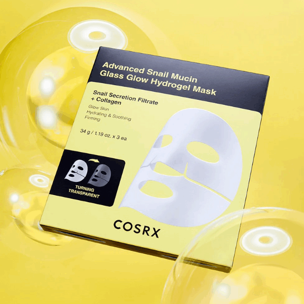 COSRX Advanced Snail Mucin Glass Glow Hydrogel Mask 35g