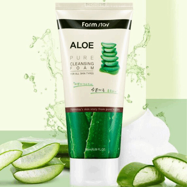 Farm stay Pure Cleansing Foam Aloe 180ml