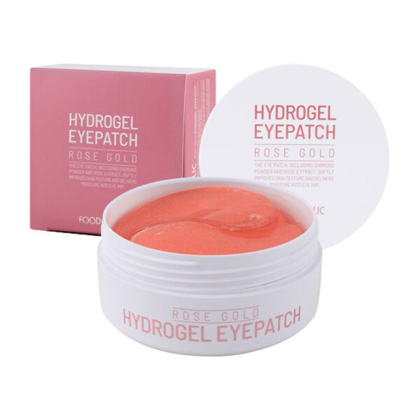 Foodaholic Hydrogel Eye Patch 60pcs - Rose Gold
