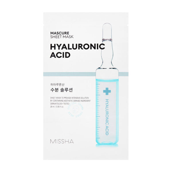 MISSHA Mascure Hydra Solution Sheet Mask Hyaluron Acid 27ml