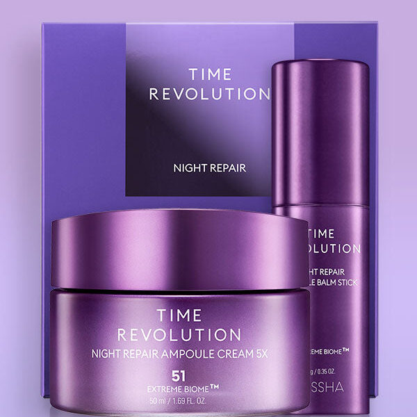 MISSHA Time Revolution Night Cream & Balm Set