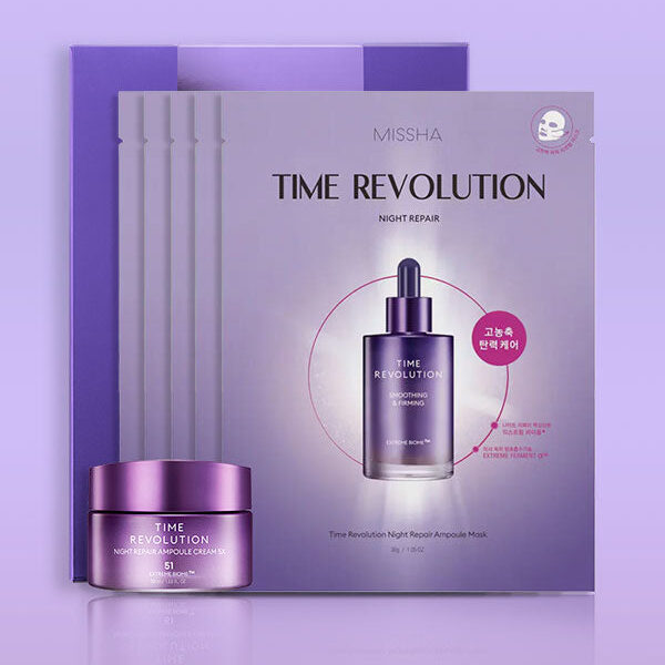 MISSHA Time Revolution Night Cream & Mask Set