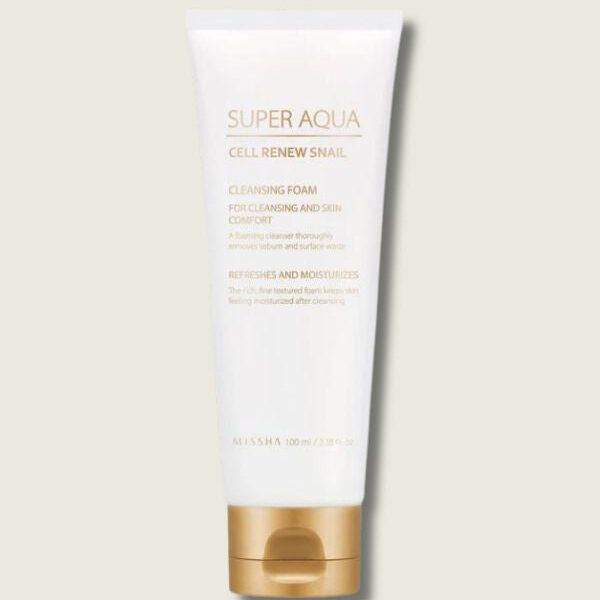 MISSHA Super Aqua Snail Cleansing Foam 100ml