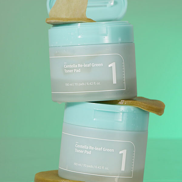 numbuzin No.1 Centella Re-Leaf Green Toner Pad 190ml / 70pads