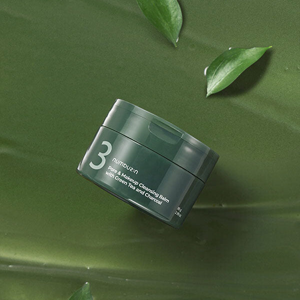 numbuzin No.3 Pore & Makeup Cleansing Balm with Green Tea and Charcoal 85g