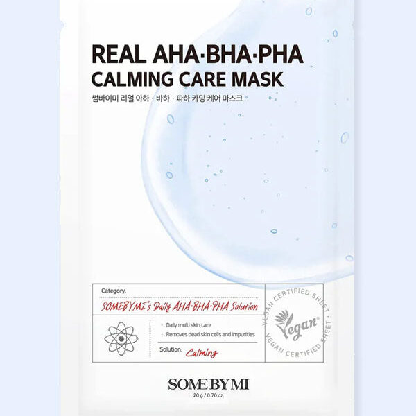 SOME BY MI Real AHA/BHA/PHA Calming Care Mask 20g